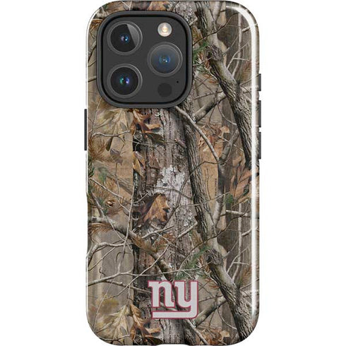 NFL New York Giants Realtree AP Camo iPhone 16 Pro Impact Case